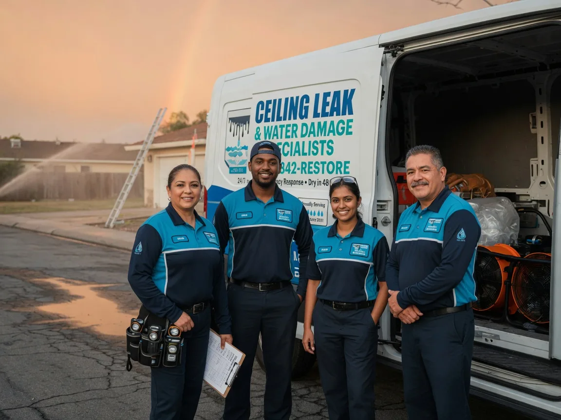 Ceiling Leak Cleanup company in Penn Laird, VA